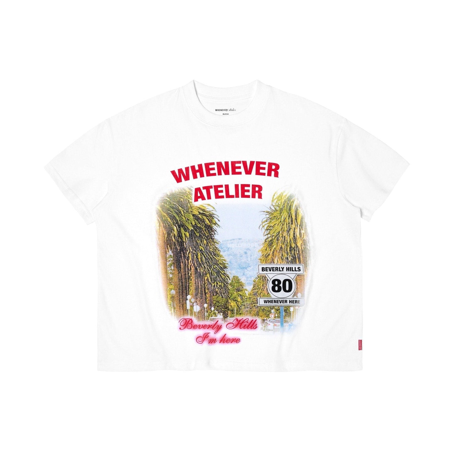"WHENEVER" BEVERLY HILLS T-SHIRT