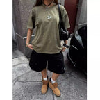 NEEDS OF WISDOM Arcline Acid Washed Tee