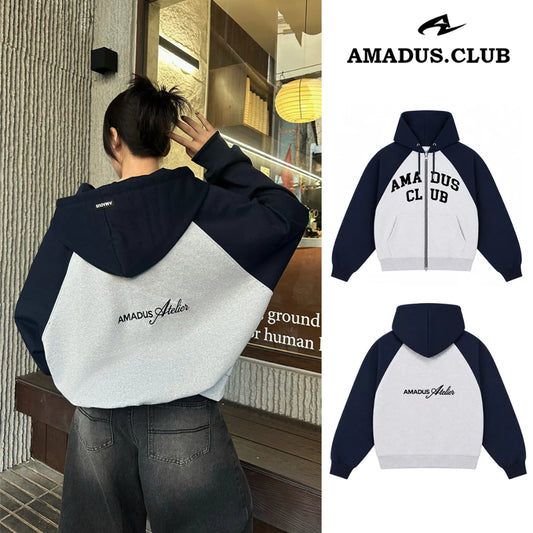 HOODIE ZIP RAGLAN BOXY NỈ CHÂN CUA 420gsm khoá kéo 2 chiều unisex