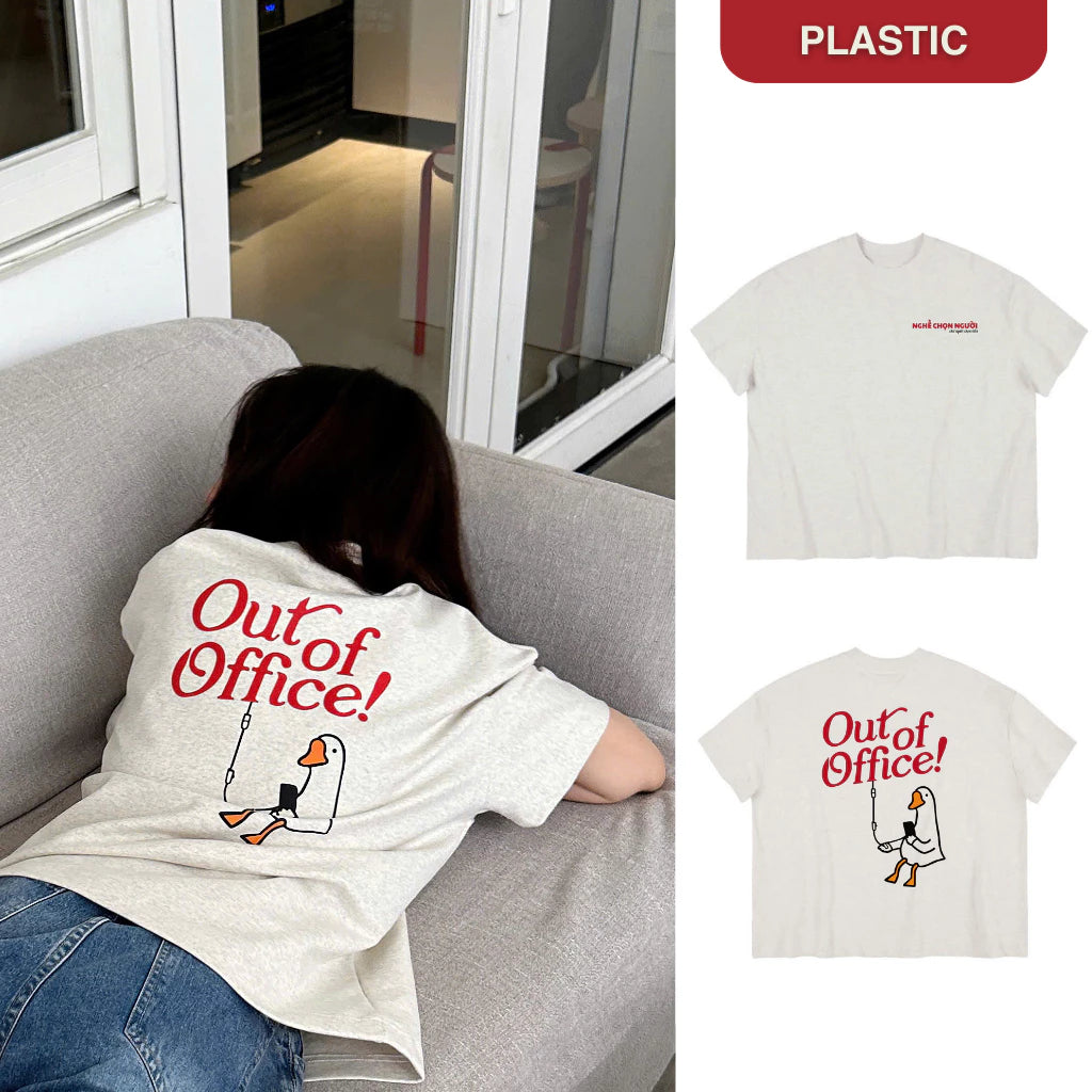 Áo thun local "Nghề chọn người", áo thun boxy form rộng vải dày dặn 250Gsm 100% Cotton