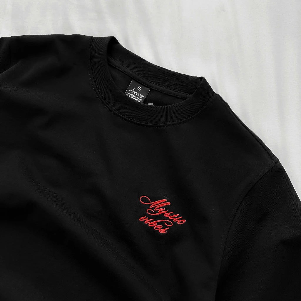 Myst Tee Thêu Chữ Local Brand LUNACY