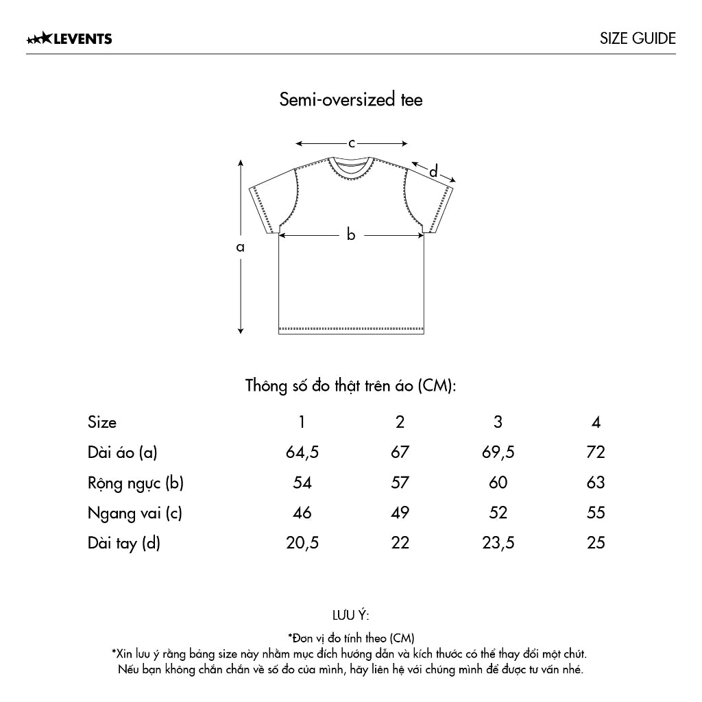 Levents Sakura Signature Logo Semi-Oversized Tee (WHITE)