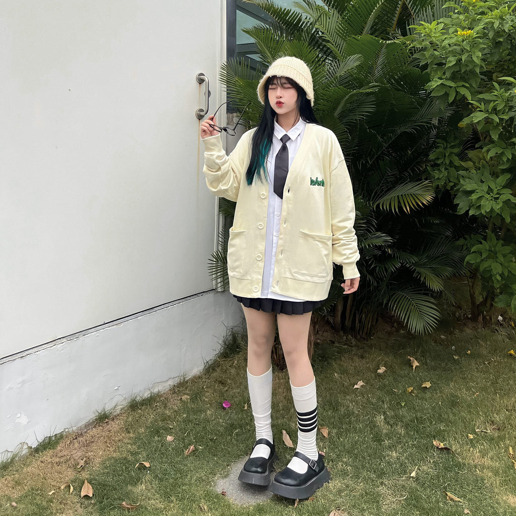 LEVENTS® "PLAY LOGO" CARDIGAN