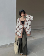 Bad Rabbit "BROWNIE CARTOON" Cardigan