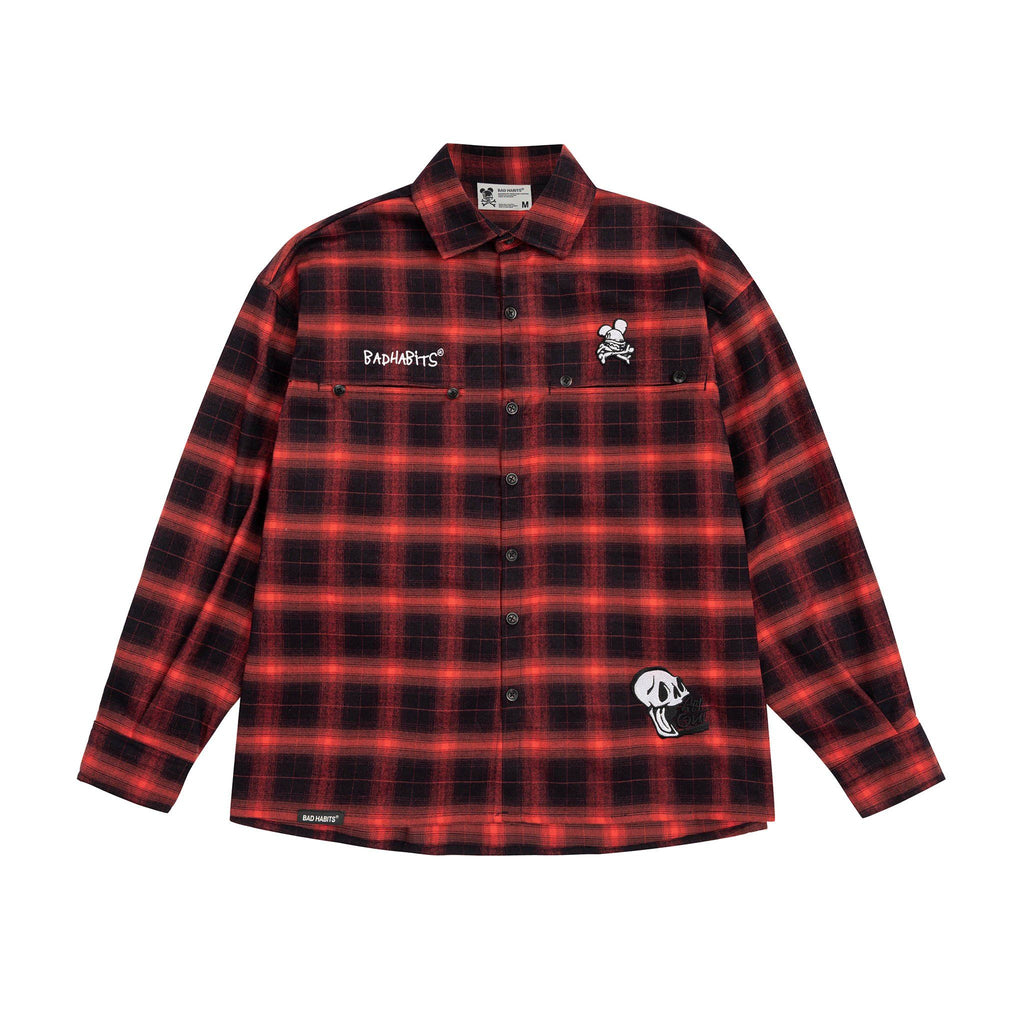 Bad Habits "Old Skool" Flannel