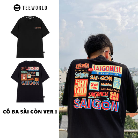 Teeworld "Cô Ba Sài Gòn" Tee (White)